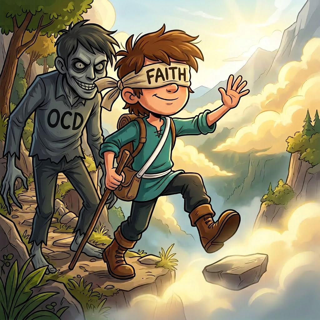 Bring creepy character closer to foreground